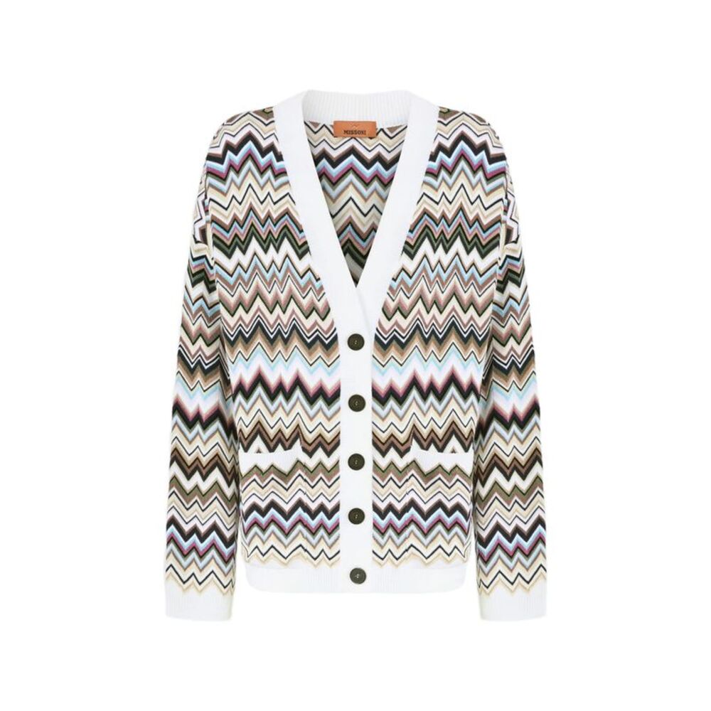 Missoni White Knitwear - Cardigans Women